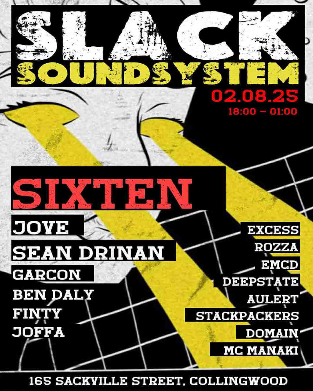 Slack Soundsystem at Second Story Studios, Melbourne Australia