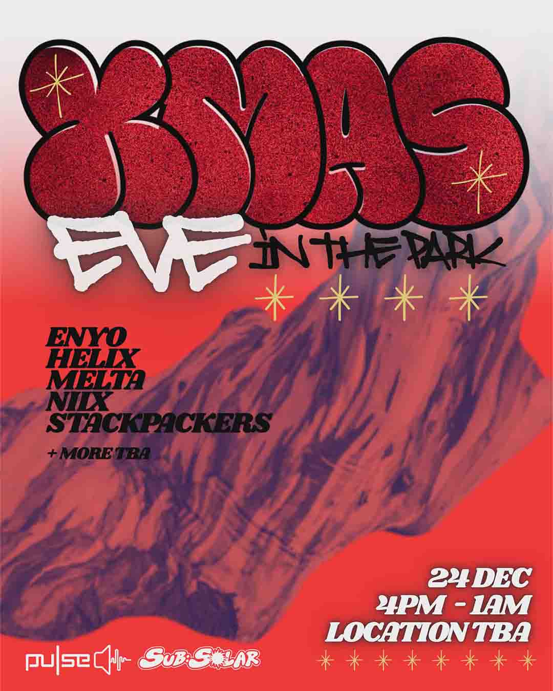 Pulse Audio & SUB:SOLAR Present: Xmas Eve in the Park, Melbourne Australia